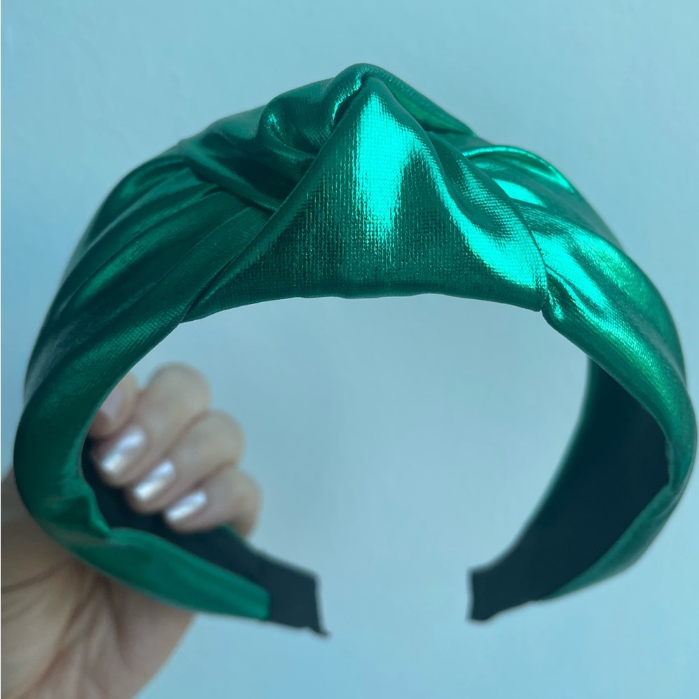 Metallic Green Headband